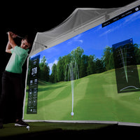 HomeCourse® Retractable Golf ProScreen 180