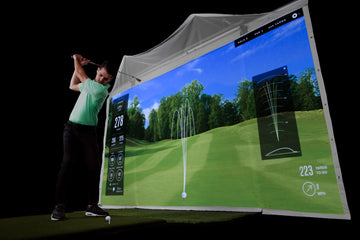 HomeCourse® Retractable Golf ProScreen 180