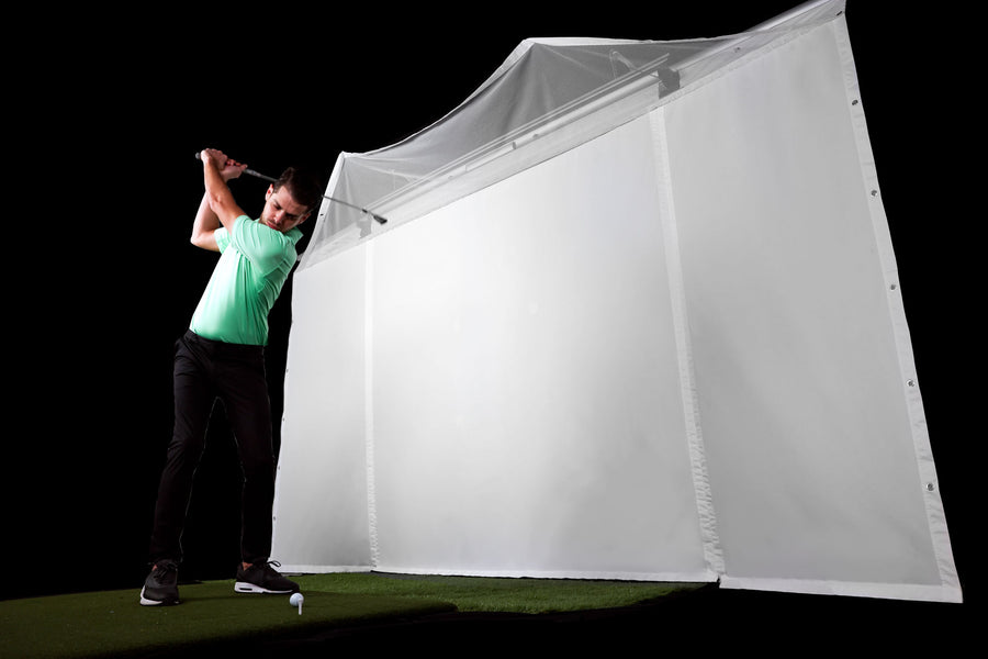 HomeCourse® Retractable Golf ProScreen 180