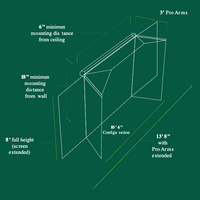 HomeCourse® Retractable Golf ProScreen 180